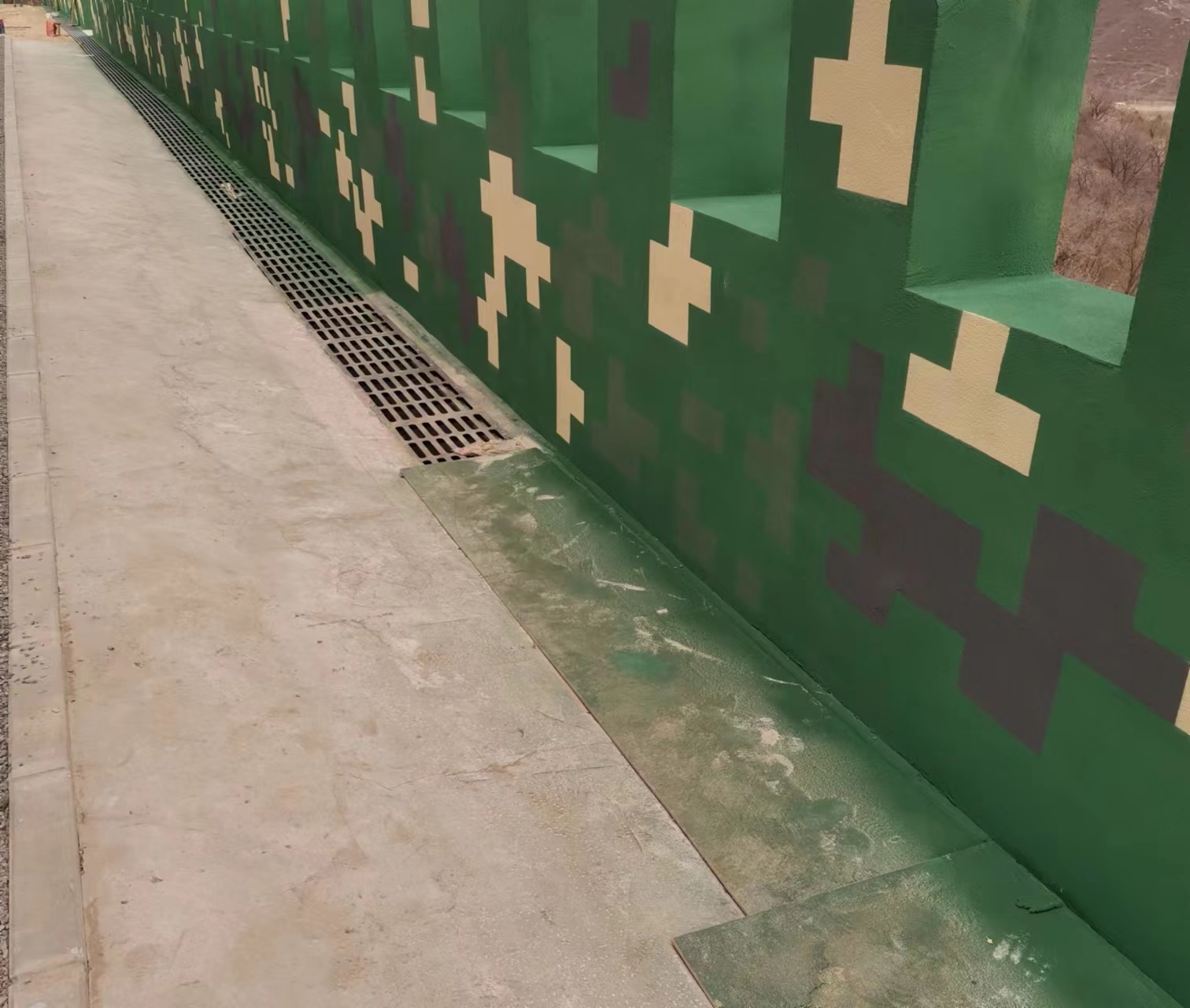 梧州围墙迷彩喷涂,数迷彩漆